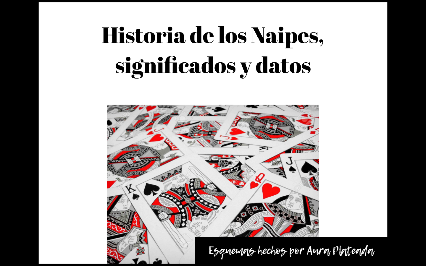 Exposición sobre los Naipes